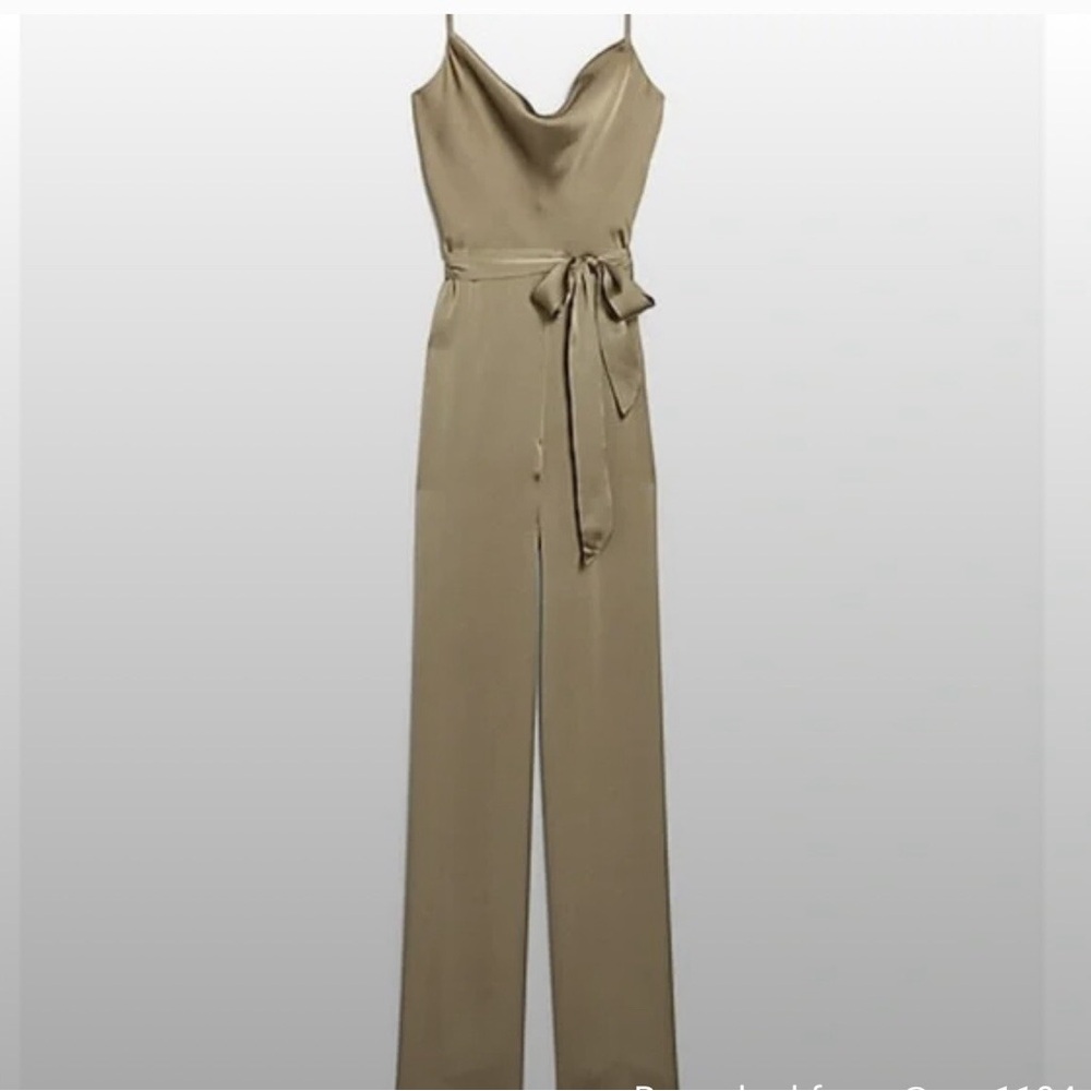 Express Elegant Satin Jumpsuit